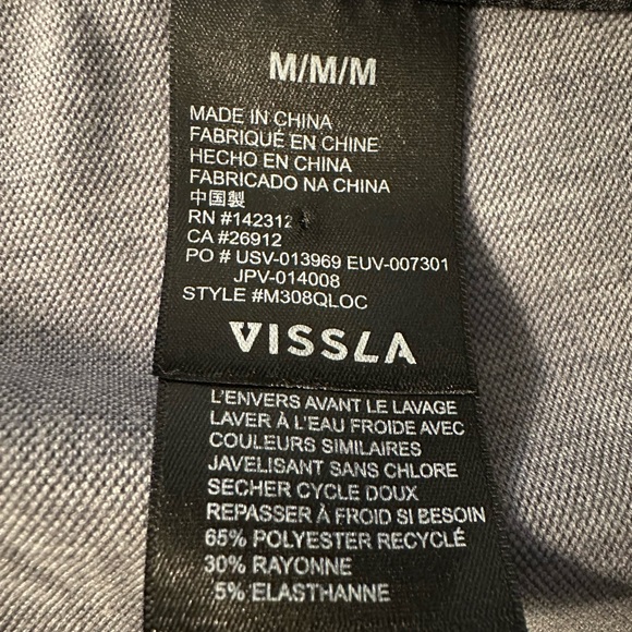 Vissla - Locker Eco Sofa Surfer Pant - Gray Heather Size Medium - Picture 14 of 16